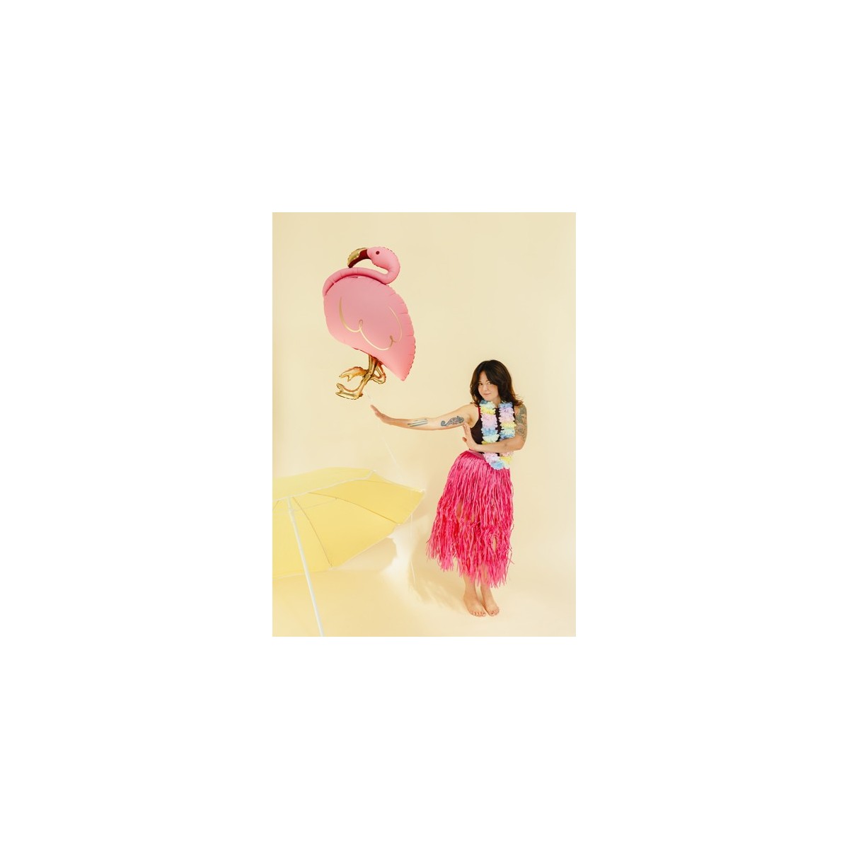 Foil balloon Flamingo, 68x85 cm, pink Foil balloon Flamingo, 68x85 cm, pink