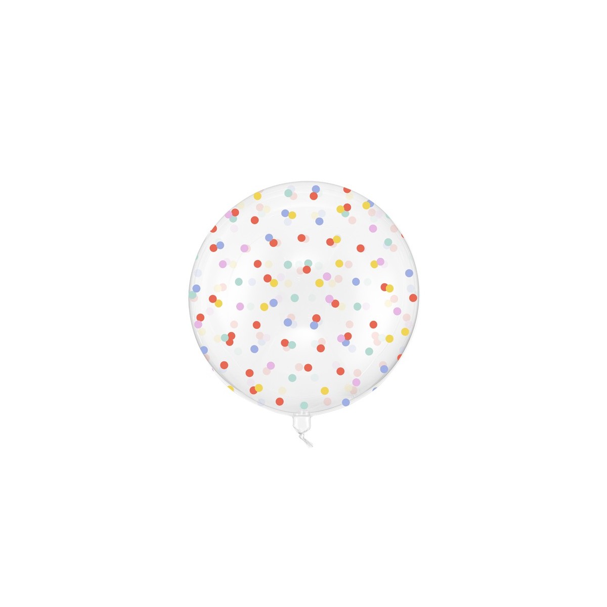 Bubble balloon Dots, 60 cm, transparent Bubble balloon Dots, 60 cm, transparent