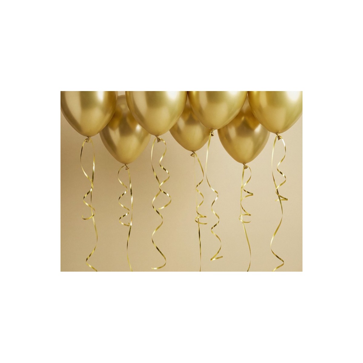 Metallic plastic ribbon, 5mm/90m, gold Metallic plastic ribbon, 5mm/90m, gold
