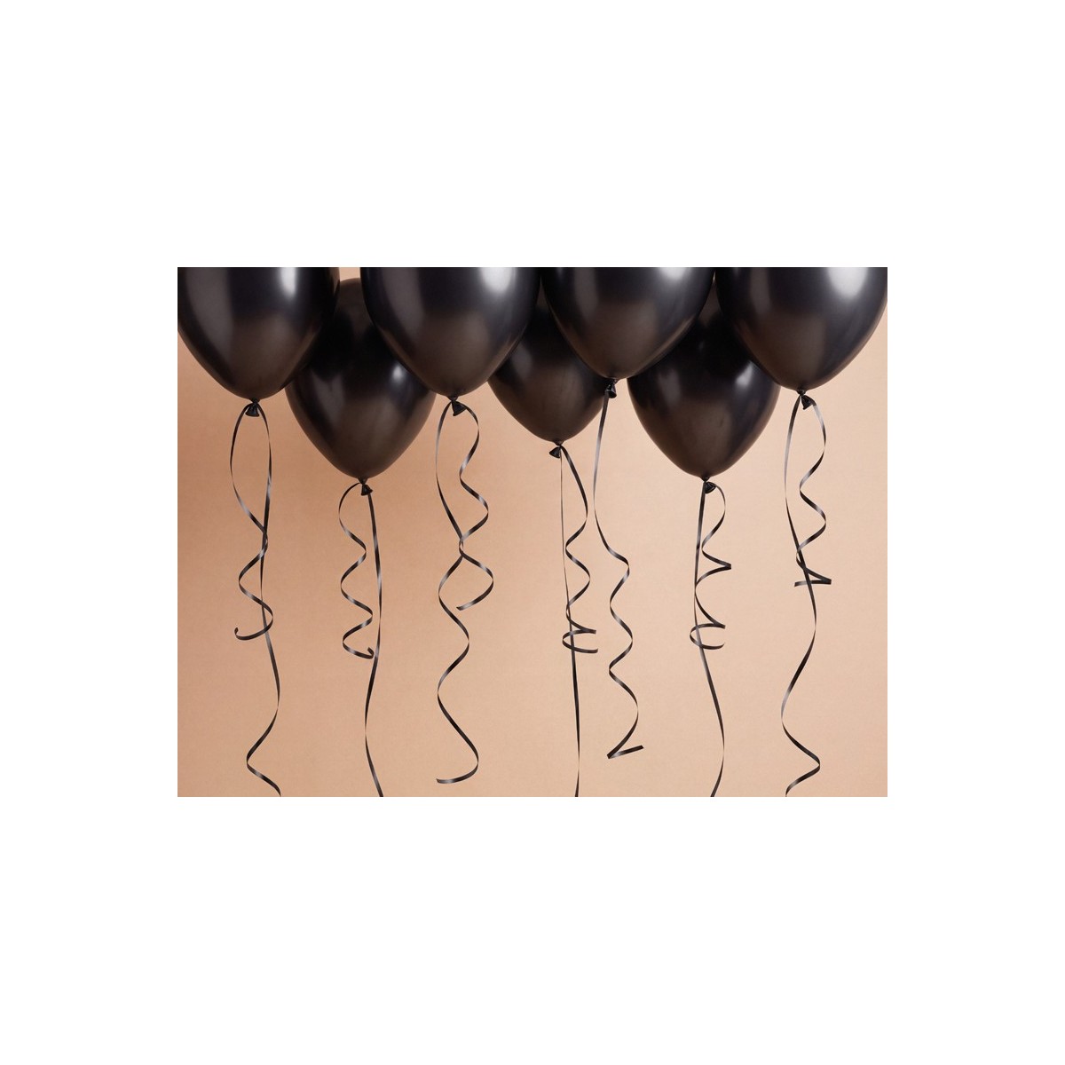 Matte plastic ribbon, 5mm/90m, black Matte plastic ribbon, 5mm/90m, black
