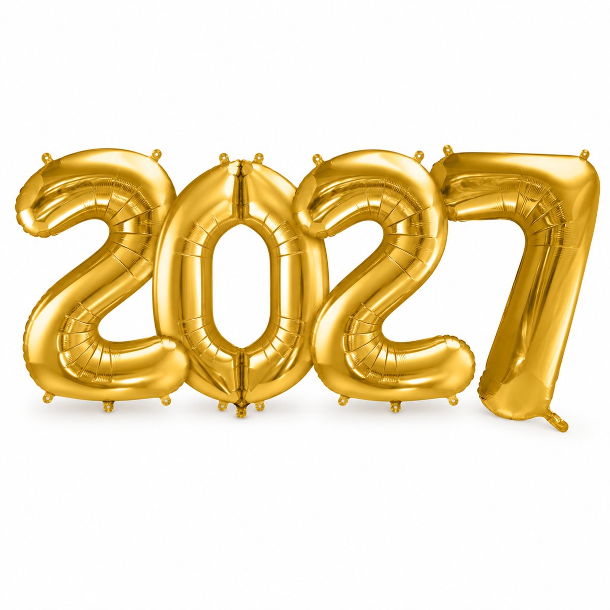 Folieballon Tal 2026 Guld 86 cm Folieballon Tal 2026 Guld 86 cm