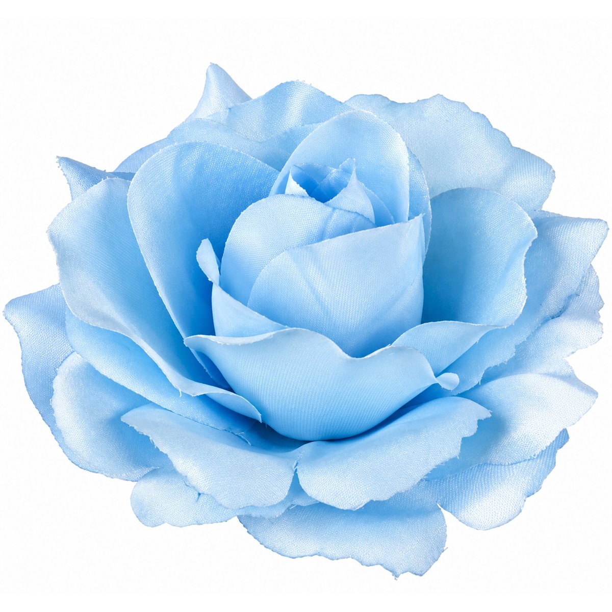 Kunstigt Rosenhoved Lyseblå 11 cm – Rosa Sonia Kunstigt Rosenhoved Lyseblå 11 cm – Rosa Sonia