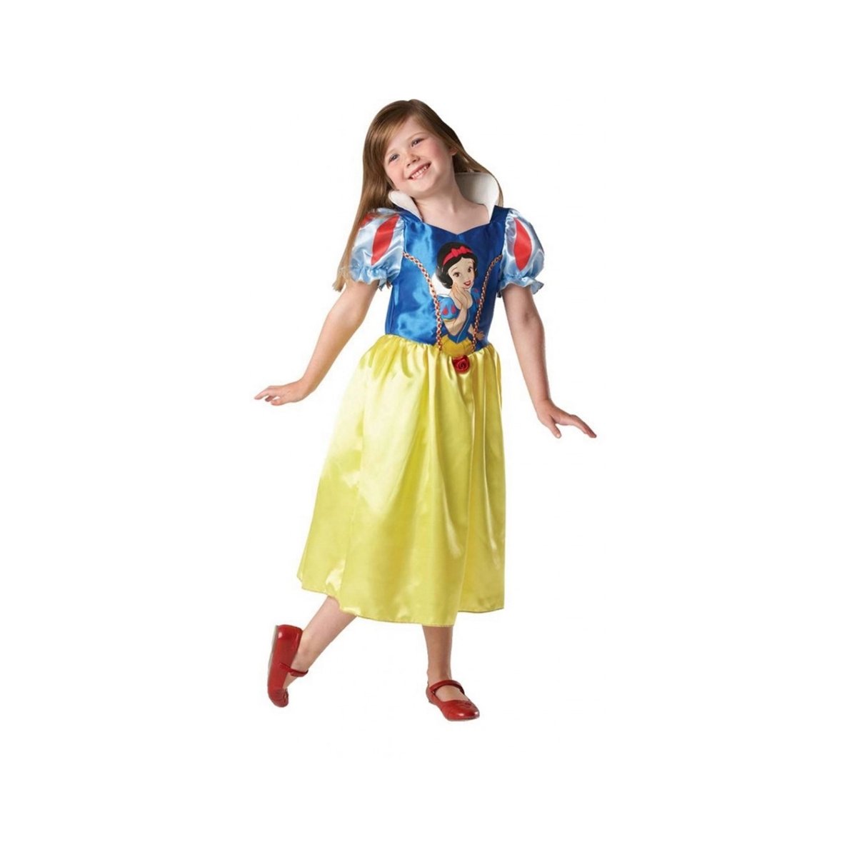 Minnie Mouse str. L (128 cm) kostume til børn – Disney® lyserød prikket kjole Minnie Mouse str. L (128 cm) kostume til børn – Disney® lyserød prikket kjole