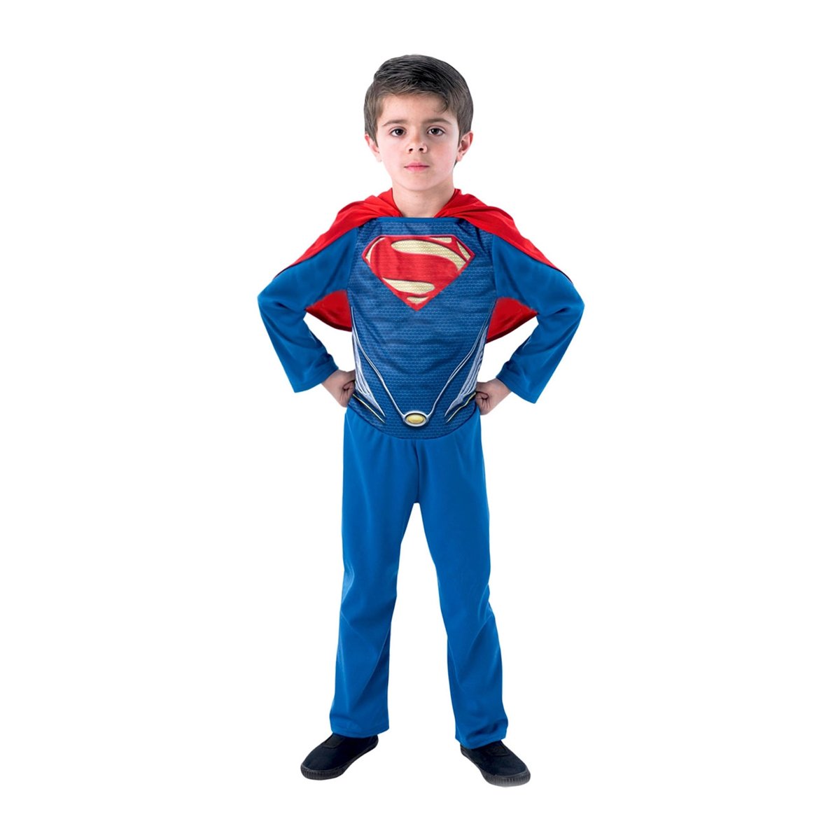 Superman®str. 98-116 cm Man of Steel kostume til børn Superman®str. 98-116 cm Man of Steel kostume til børn