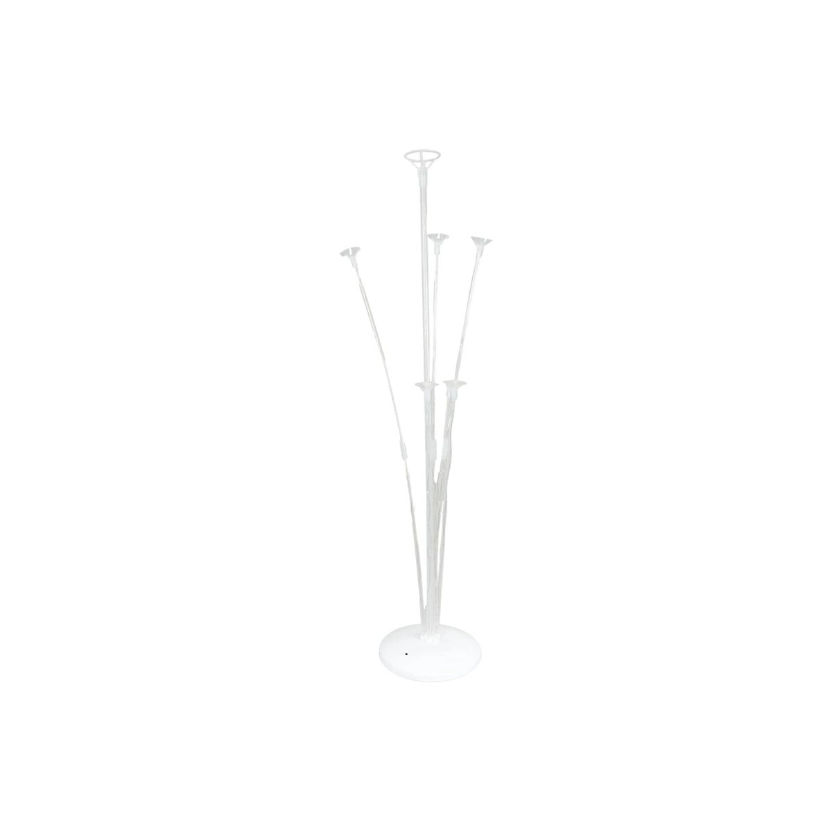 LED Ballonstativ transparent 70 cm til 7 balloner