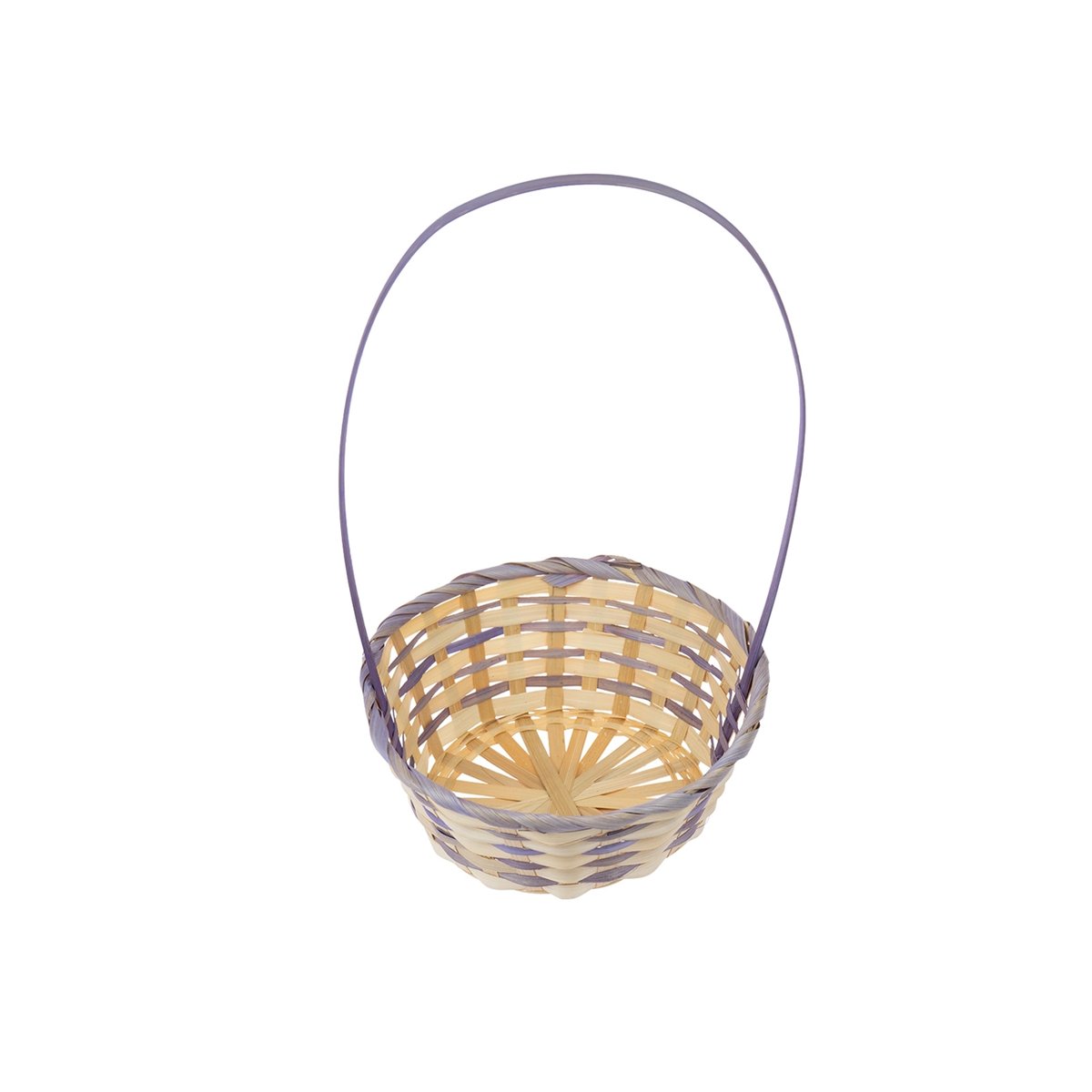 Forårskurv med Højt Hank i Lysegrøn og Pastellilla 20 × 31 cm Forårskurv med Højt Hank i Lysegrøn og Pastellilla 20 × 31 cm