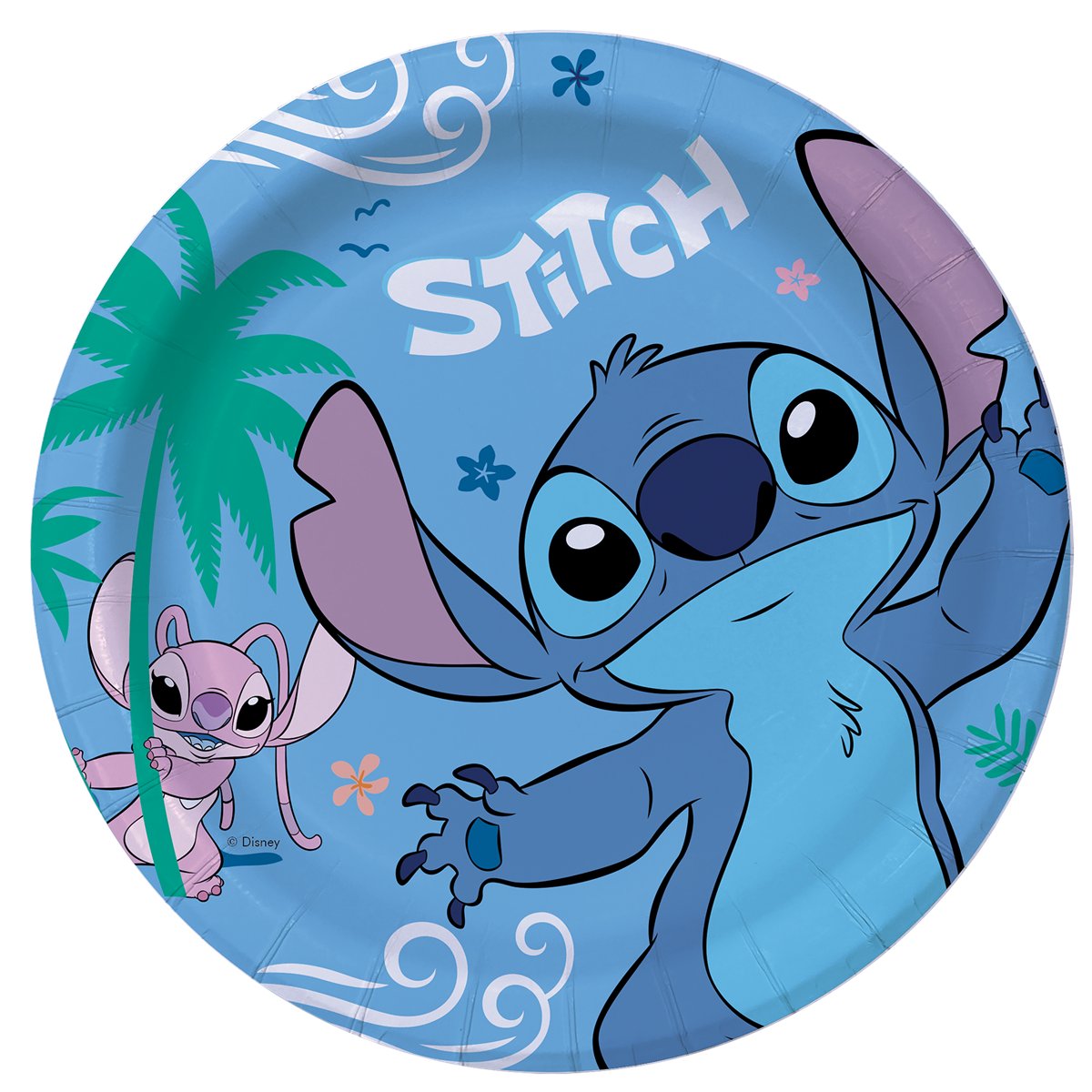 6 stk. Stitch® Paptallerkener 6 stk. Stitch® Paptallerkener