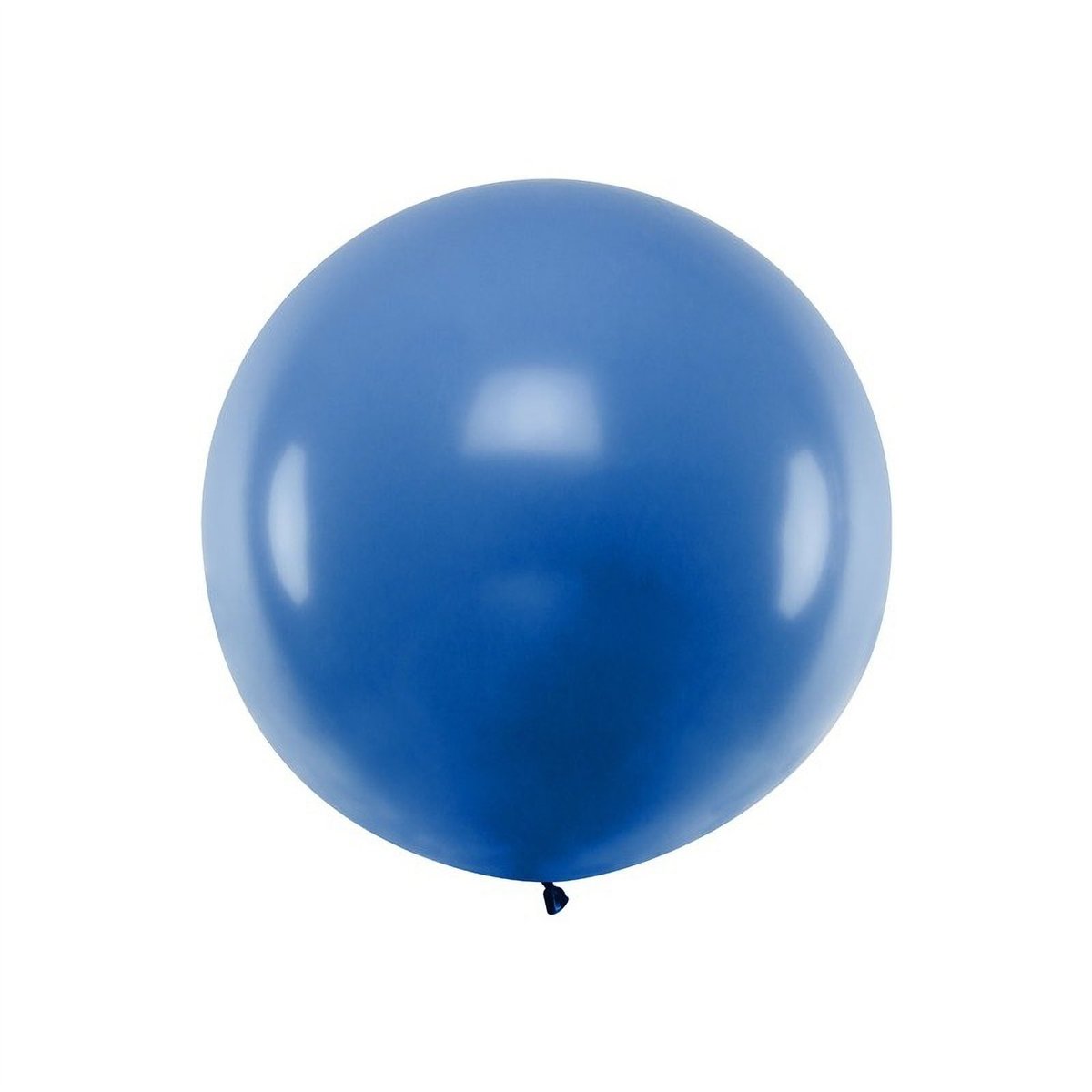 1 stk. Kæmpe Rund Ballon Blå i Latex 1 meter 1 stk. Kæmpe Rund Ballon Blå i Latex 1 meter
