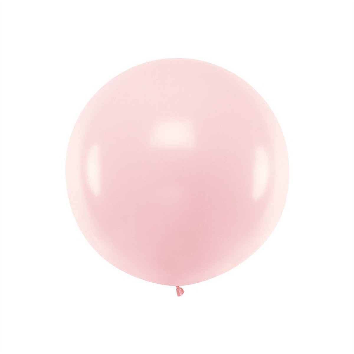 1 stk. Kæmpeballon Pastel Lyserød 1 meter 1 stk. Kæmpeballon Pastel Lyserød 1 meter