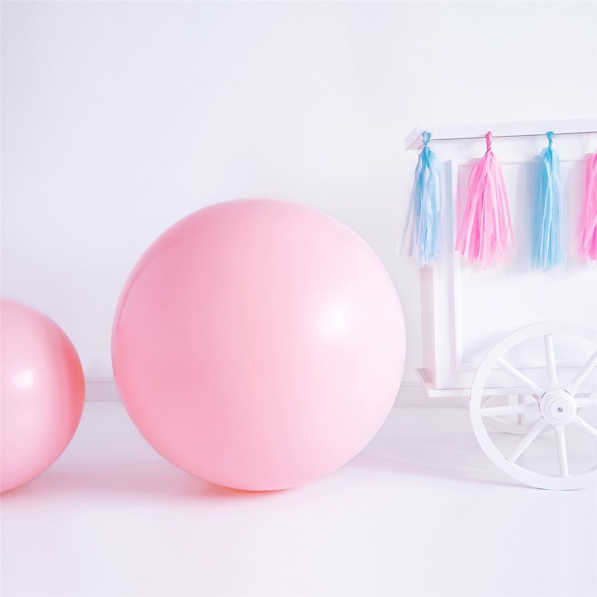1 stk. Kæmpeballon Pastel Lyserød 1 meter 1 stk. Kæmpeballon Pastel Lyserød 1 meter