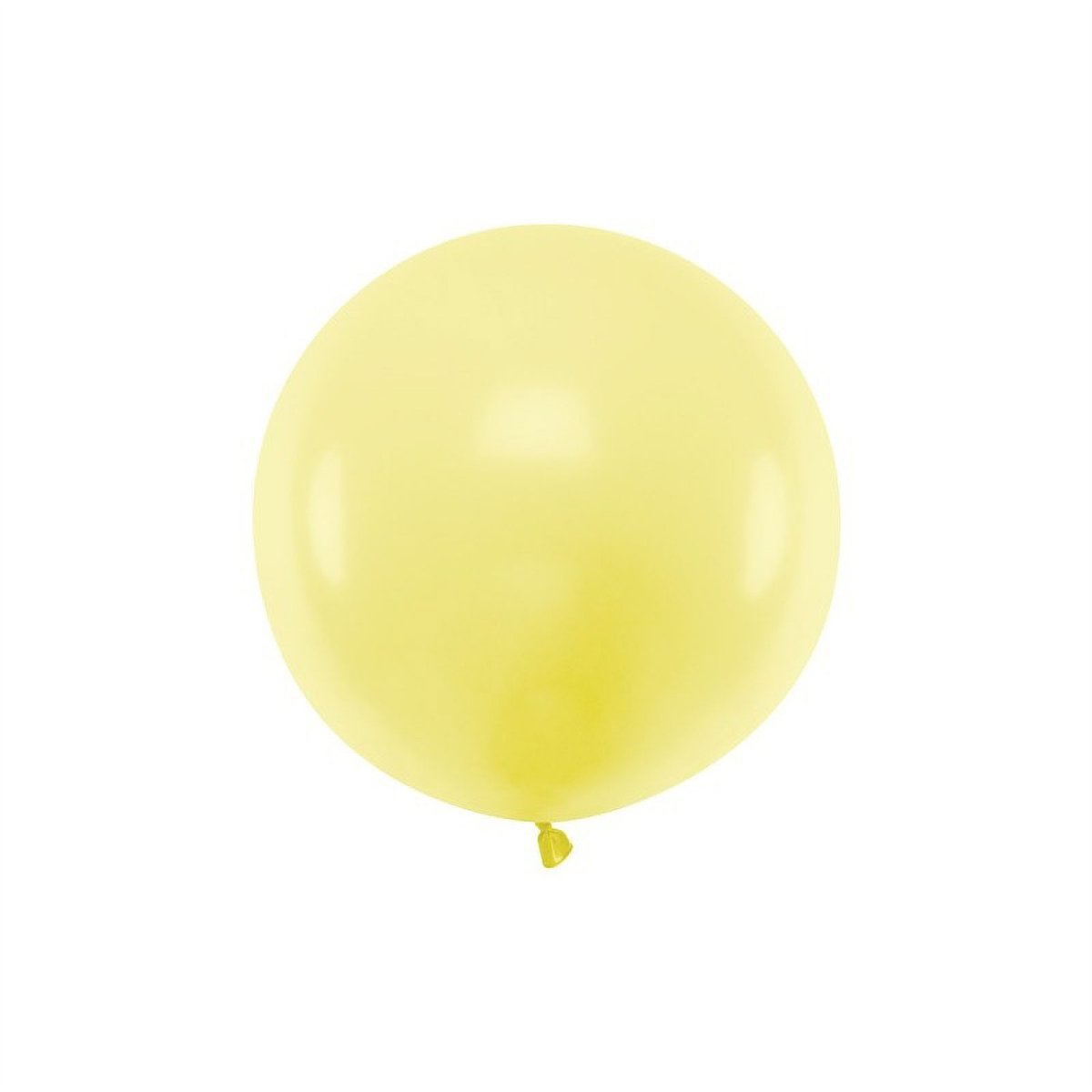 1 stk. Kæmpe Latexballon Pastel Gul 60 cm 1 stk. Kæmpe Latexballon Pastel Gul 60 cm