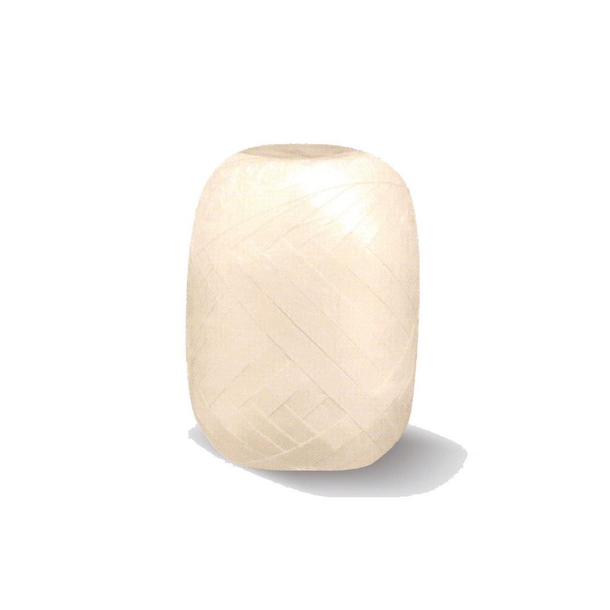 20 meter Polybånd Creme 5 mm 20 meter Polybånd Creme 5 mm