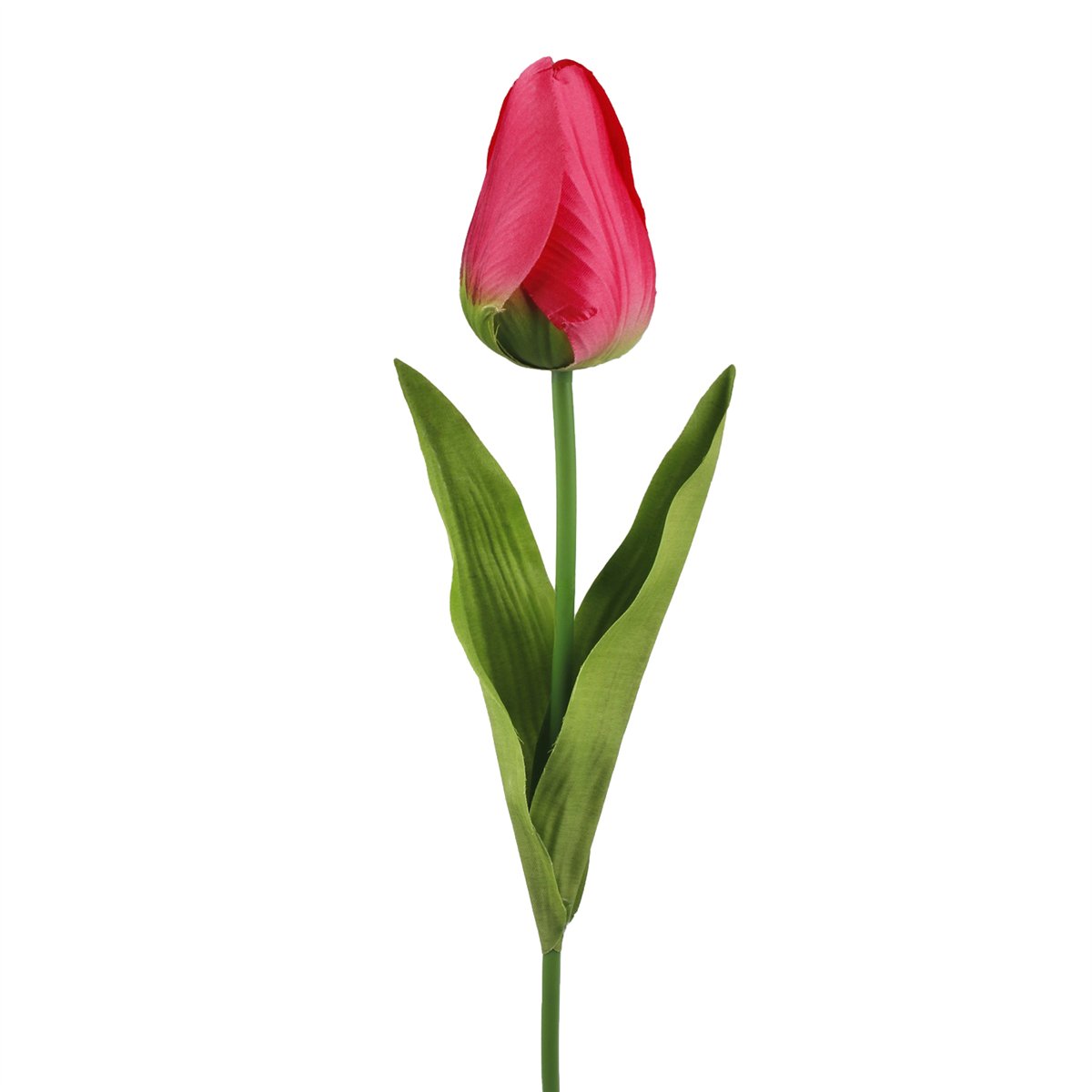 Kunstig Tulipan Rød/Rosa med Grønne Blade 67 cm Kunstig Tulipan Rød/Rosa med Grønne Blade 67 cm