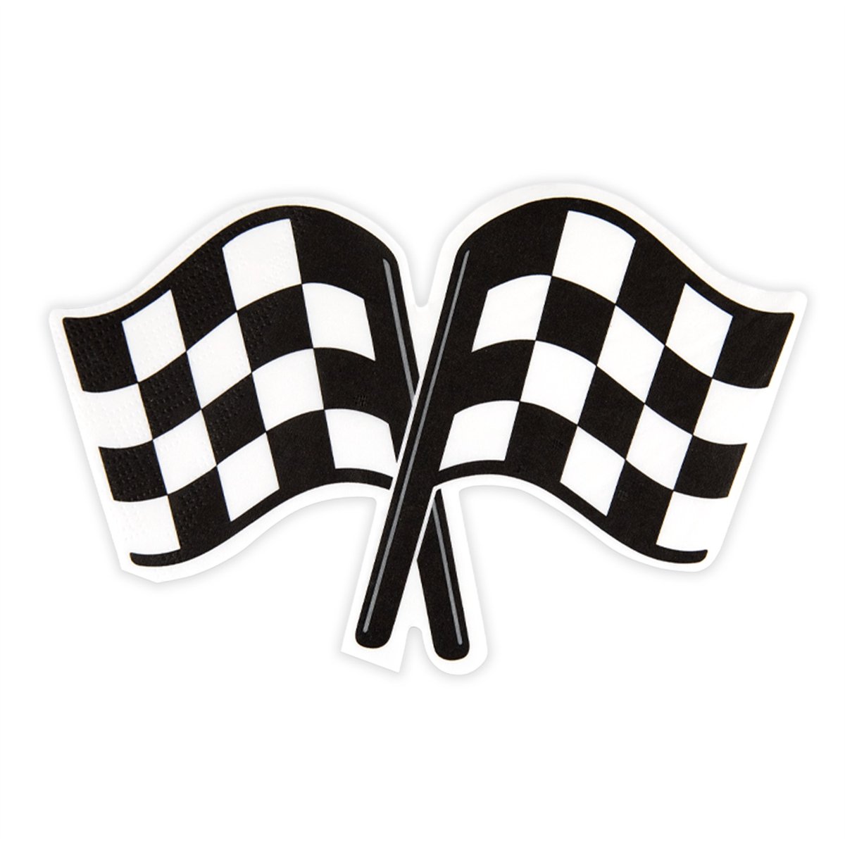 12 stk. Servietter Racerbiler 33x24 cm 3-lags 12 stk. Servietter Racerbiler 33x24 cm 3-lags