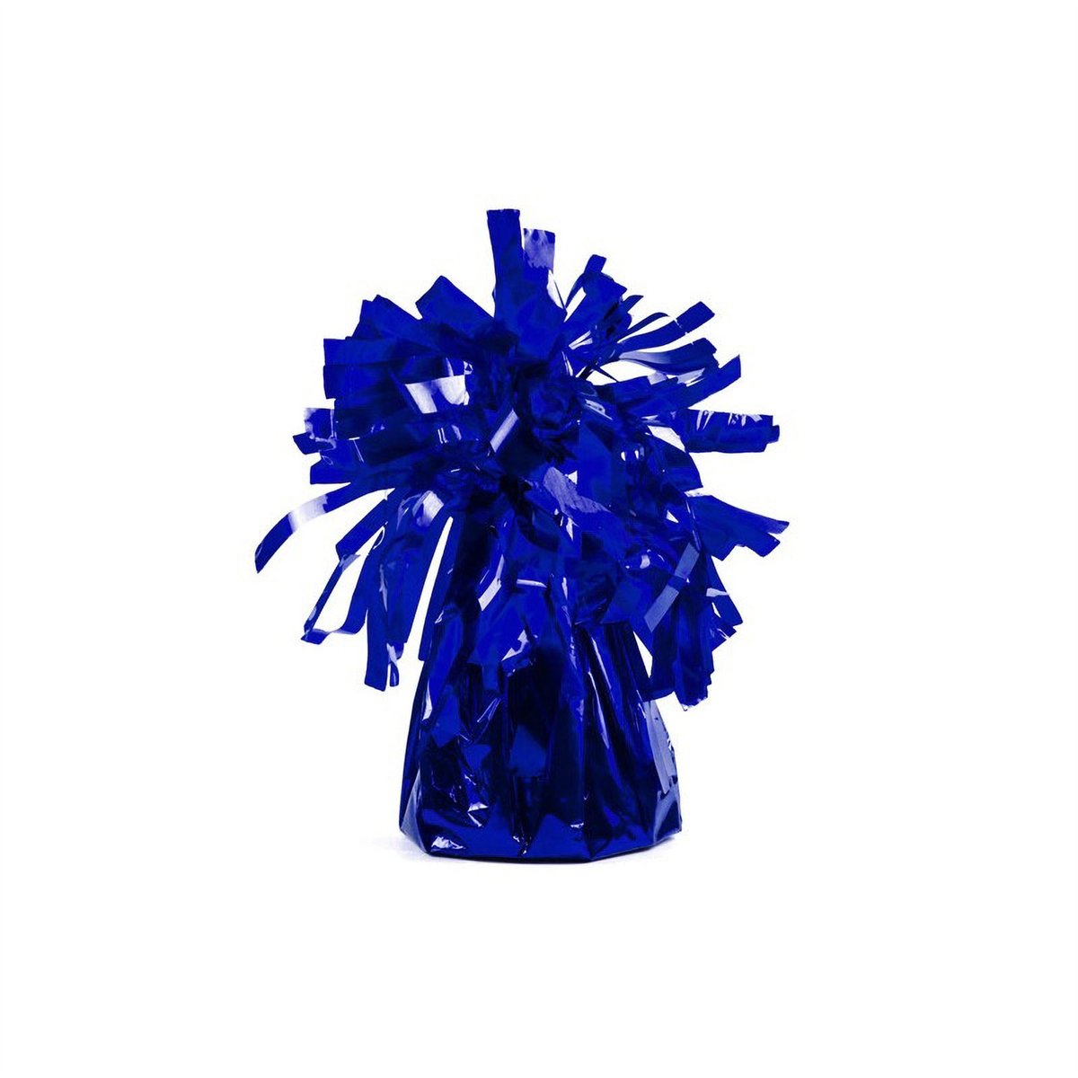 Ballonvægt royal blå folie og metal 7 cm 130 g Ballonvægt royal blå folie og metal 7 cm 130 g