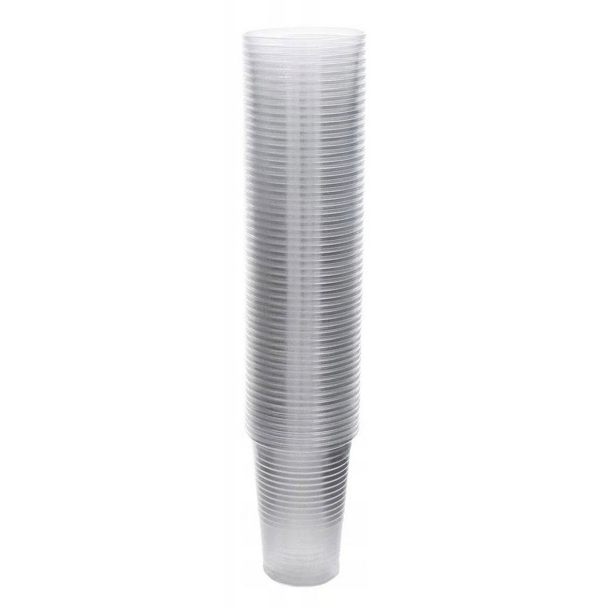 100 stk. Plastglas 200 ml PP transparent til genbrug 100 stk. Plastglas 200 ml PP transparent til genbrug