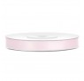Satinbånd 6mm x 25m Lys Rosa - Glat silkelook