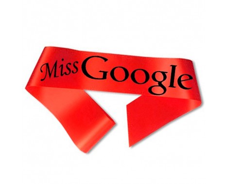 Miss Google Ordensbånd Rød Miss Google Ordensbånd Rød