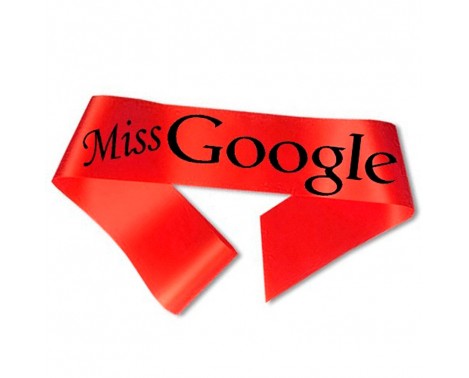 Miss Google Ordensbånd Rød