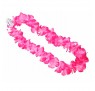 Hawaii blomster kæde Pink - 100 CM