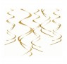 Uro - Lofts dekoration - Guld - indhold 5 stk. a 60 cm