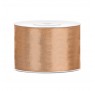 Satinbånd 50mm x 25m Guld - Glat silkelook