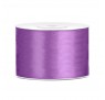 Satinbånd 50mm x 25m Lavendel - Glat silkelook