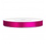 Satinbånd 6mm x 25m Fuchsia - Glat silkelook