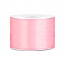 Satinbånd 50mm x 25m Lys Pink - Glat silkelook