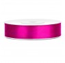Satinbånd 12mm x 25m Fuchsia - Glat silkelook