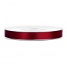 Satinbånd 6mm x 25m Bordeaux 25meter. Glat silkelook