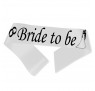 Bride to Be ordensbånd i hvid