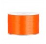 Satinbånd 38mm x 25m Orange - Glat silkelook