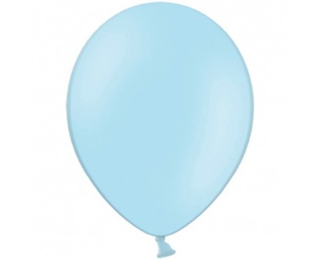 100 stk Standard lyseblå balloner - str 12"