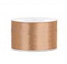 Satinbånd 38mm x 25m Guld - Glat silkelook