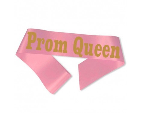 Prom Queen Ordensbånd Pink