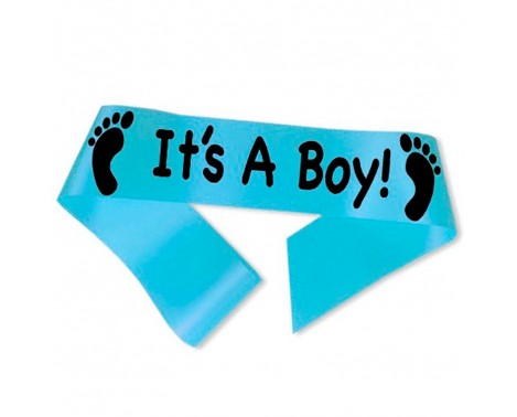 It´s A Boy! ordensbånd i lyseblå