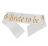 Bride to Be ordensbånd i hvid
