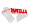 Watch Out Bridezilla Ordensbånd Hvid