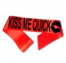 Kiss me quick ordensbånd i rød