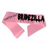 Watch Out Bridezilla Ordensbånd Pink