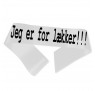 Jeg er for lækker Ordensbånd Hvid
