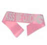 Kiss me quick ordensbånd i pink