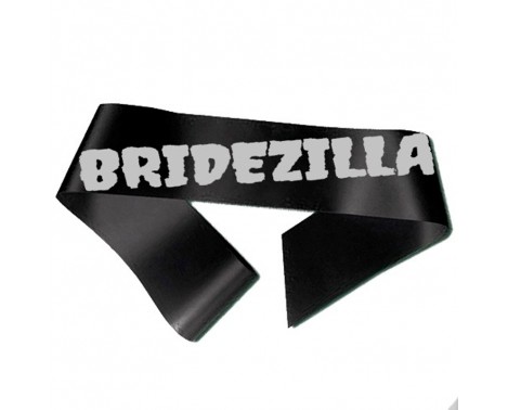 Bridezilla Ordensbånd sort