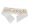 Miss Google Ordensbånd Hvid