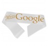 Miss Google Ordensbånd Hvid