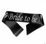 Bride to Be ordensbånd i sort