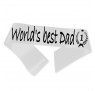 World´s best Dad Ordensbånd Hvid