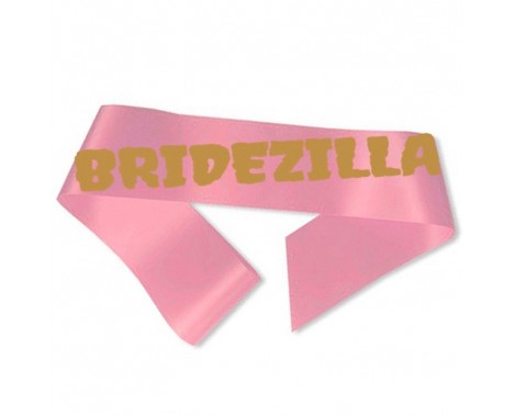 Bridezilla Ordensbånd pink