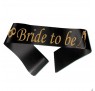 Bride to Be ordensbånd i sort